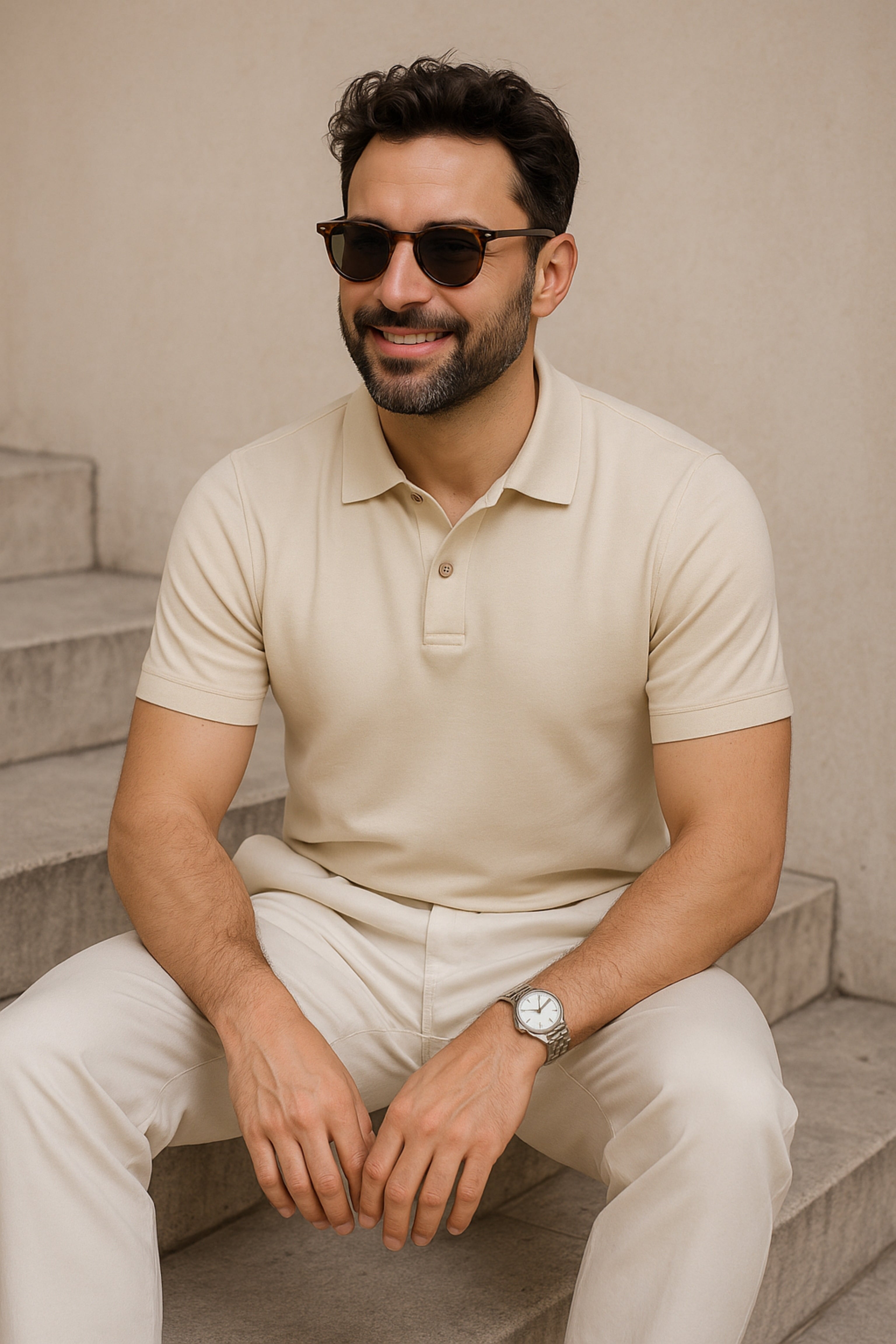 Imperial Crème Basic Polo
