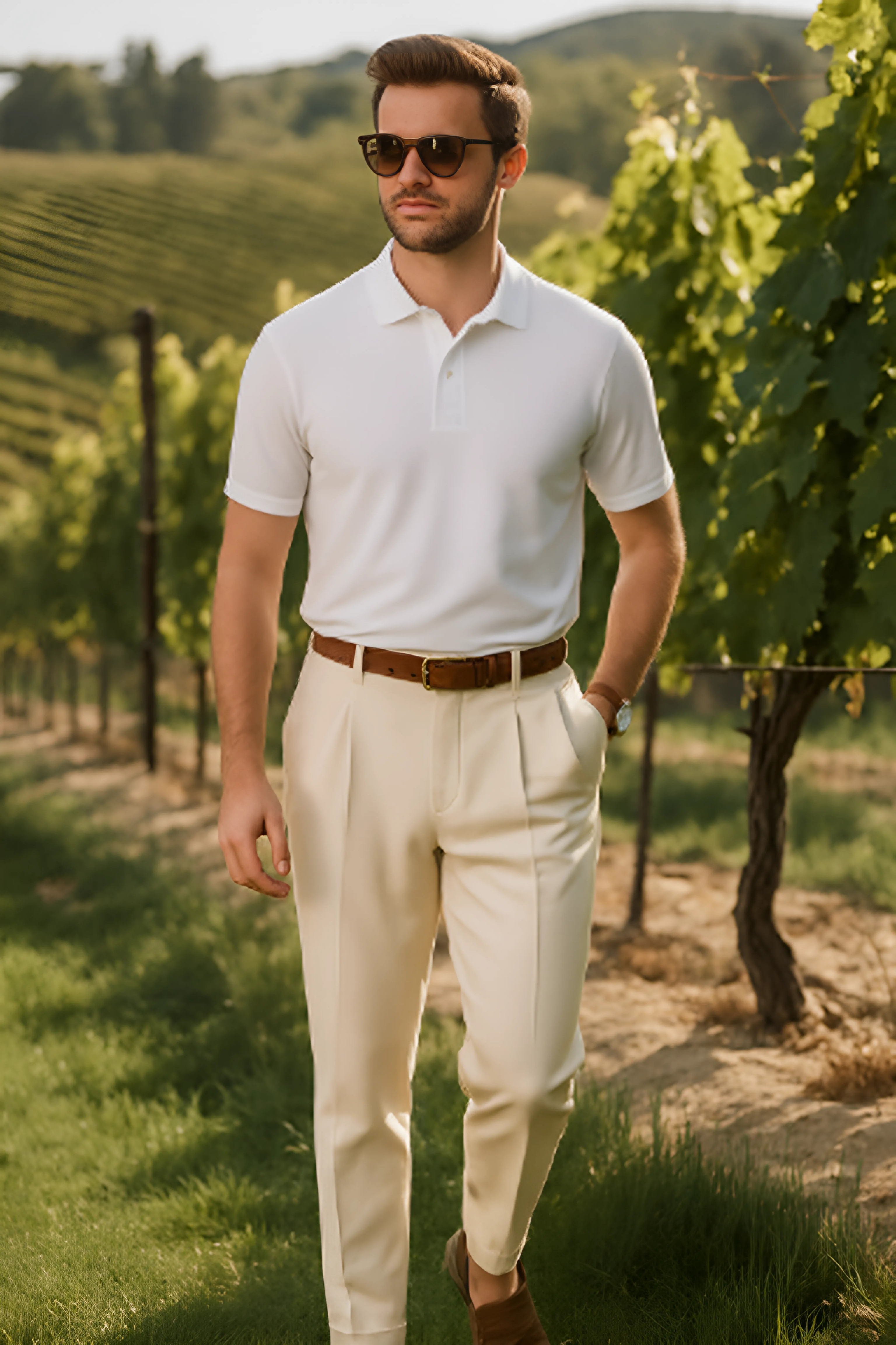 Imperial Basic Polo Wit