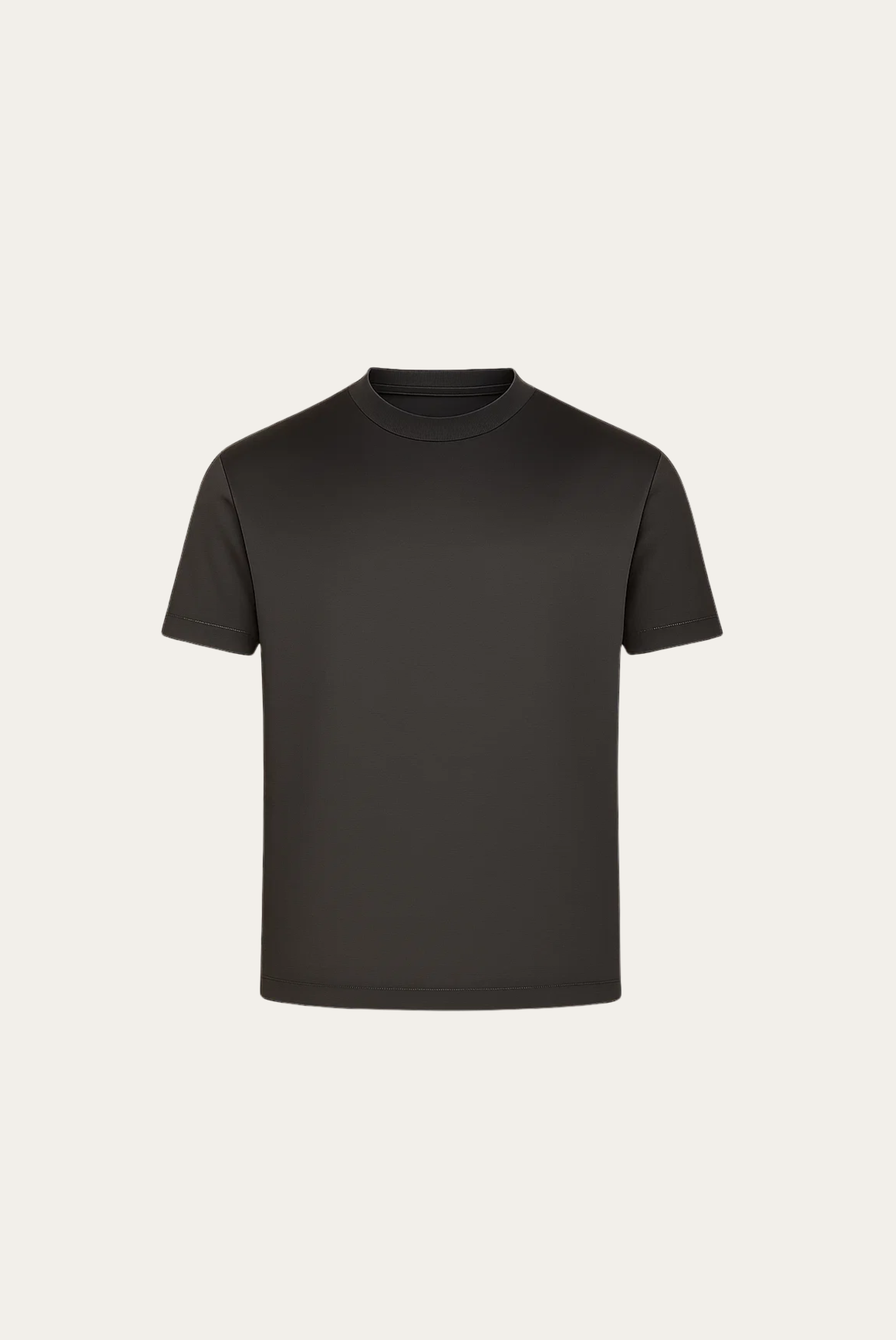 Sartoria Montari Grijs Basic T-shirt